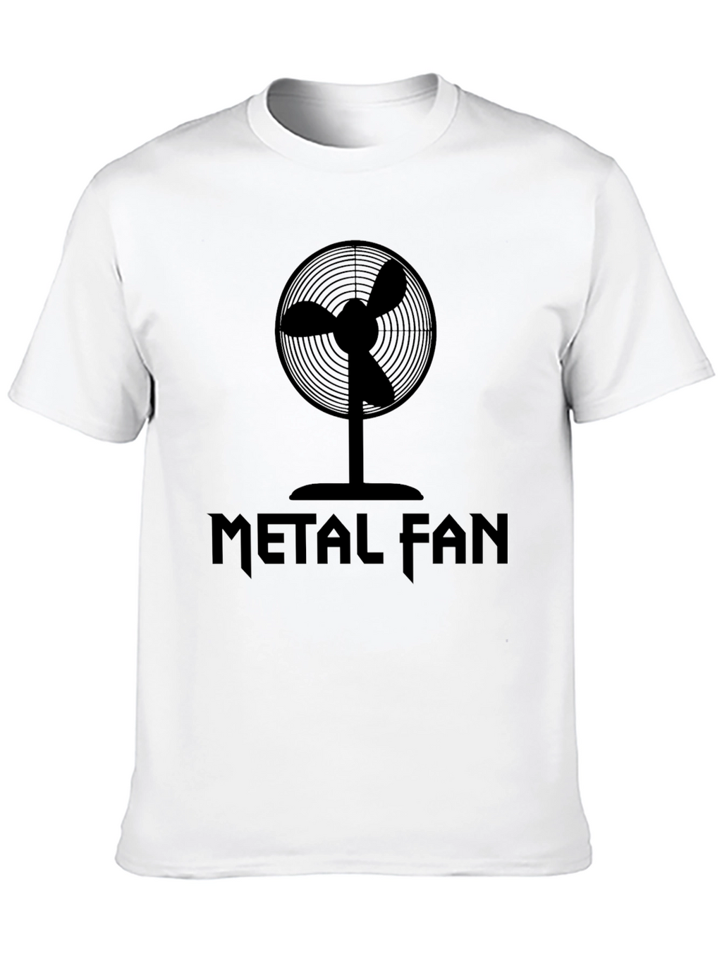 Metal Fan T-Shirt - Humorous Music Tee