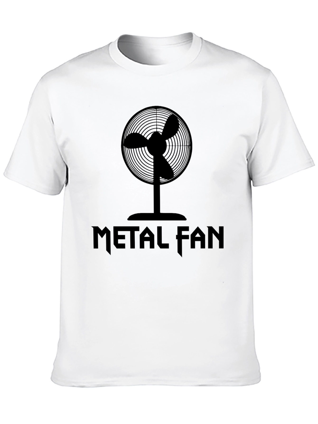 Metal Fan T-Shirt - Humorous Music Tee