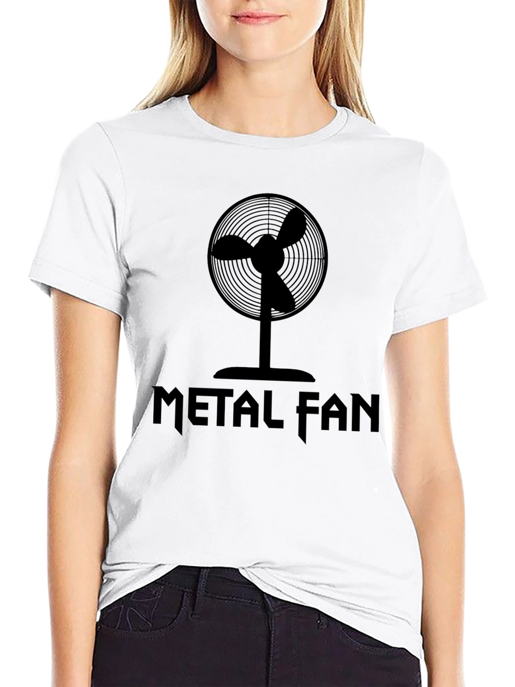 Metal Fan T-Shirt - Humorous Music Tee
