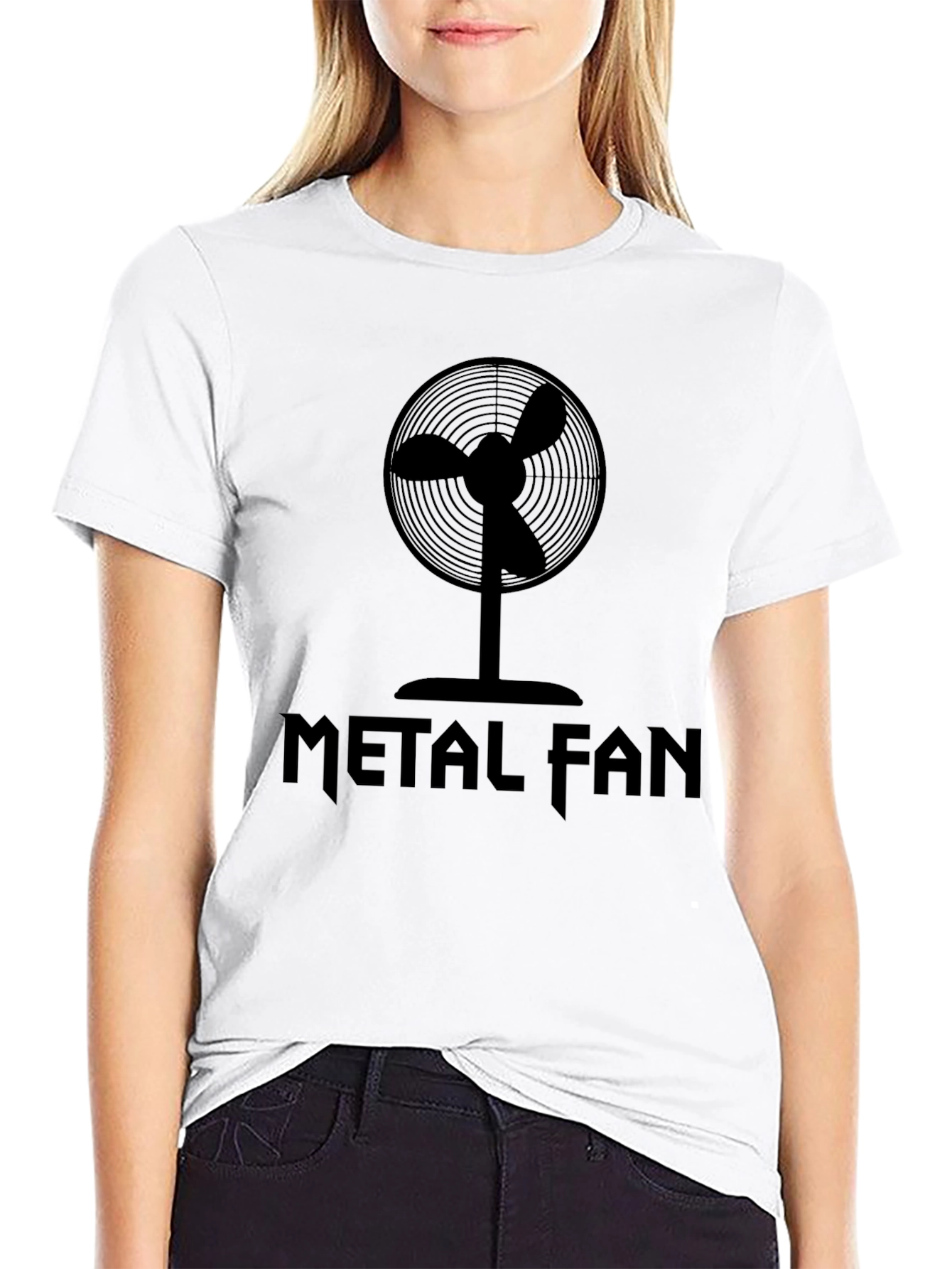 Metal Fan T-Shirt - Humorous Music Tee