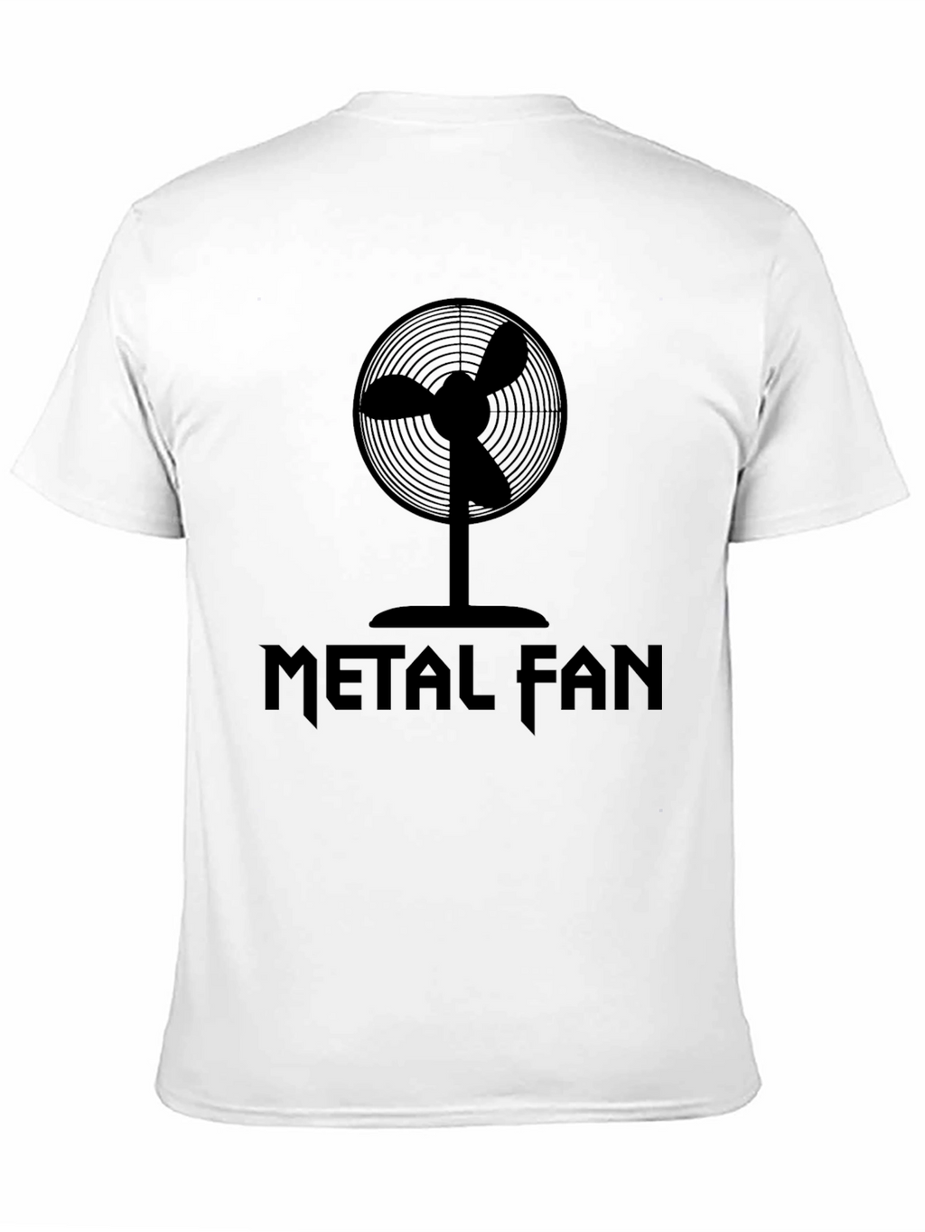 Metal Fan T-Shirt - Humorous Music Tee
