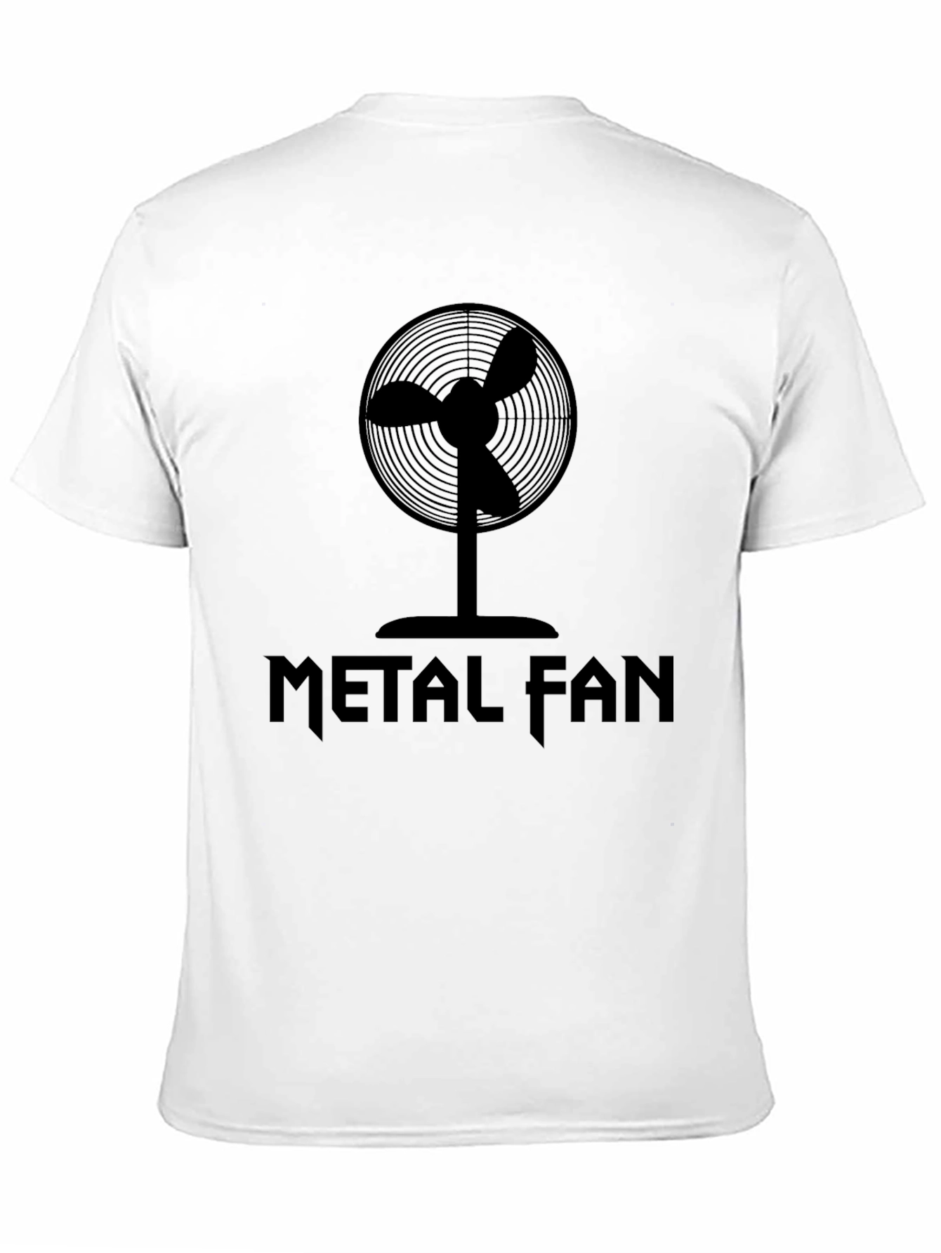Metal Fan T-Shirt - Humorous Music Tee