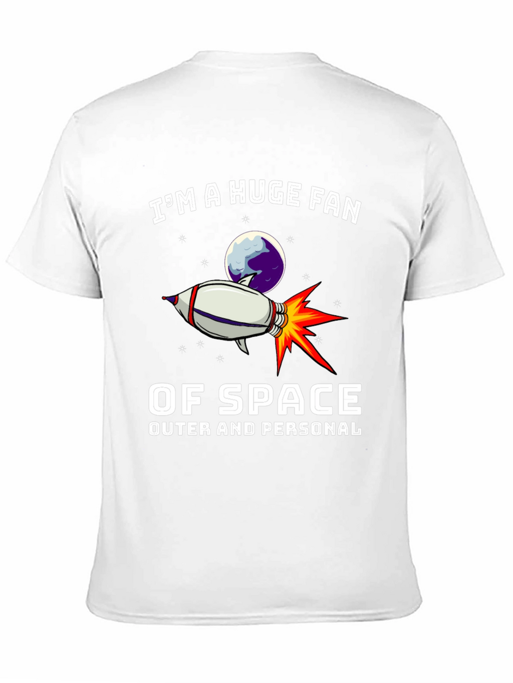 Space Fan Graphic T-Shirt