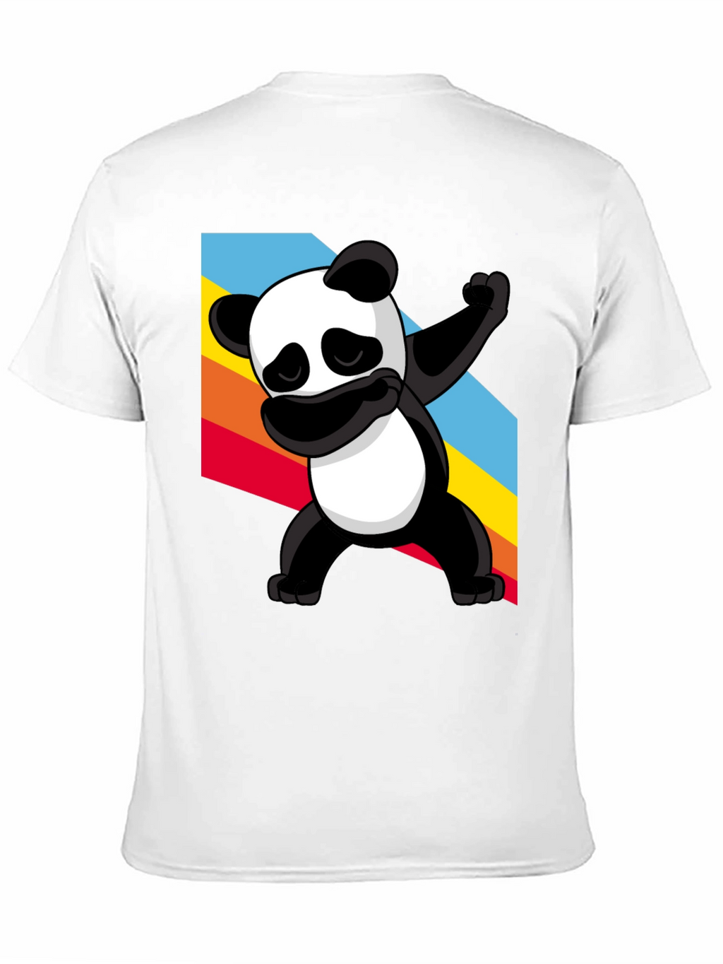 Dabbing Panda Graphic Tee - Stylish Black T-Shirt