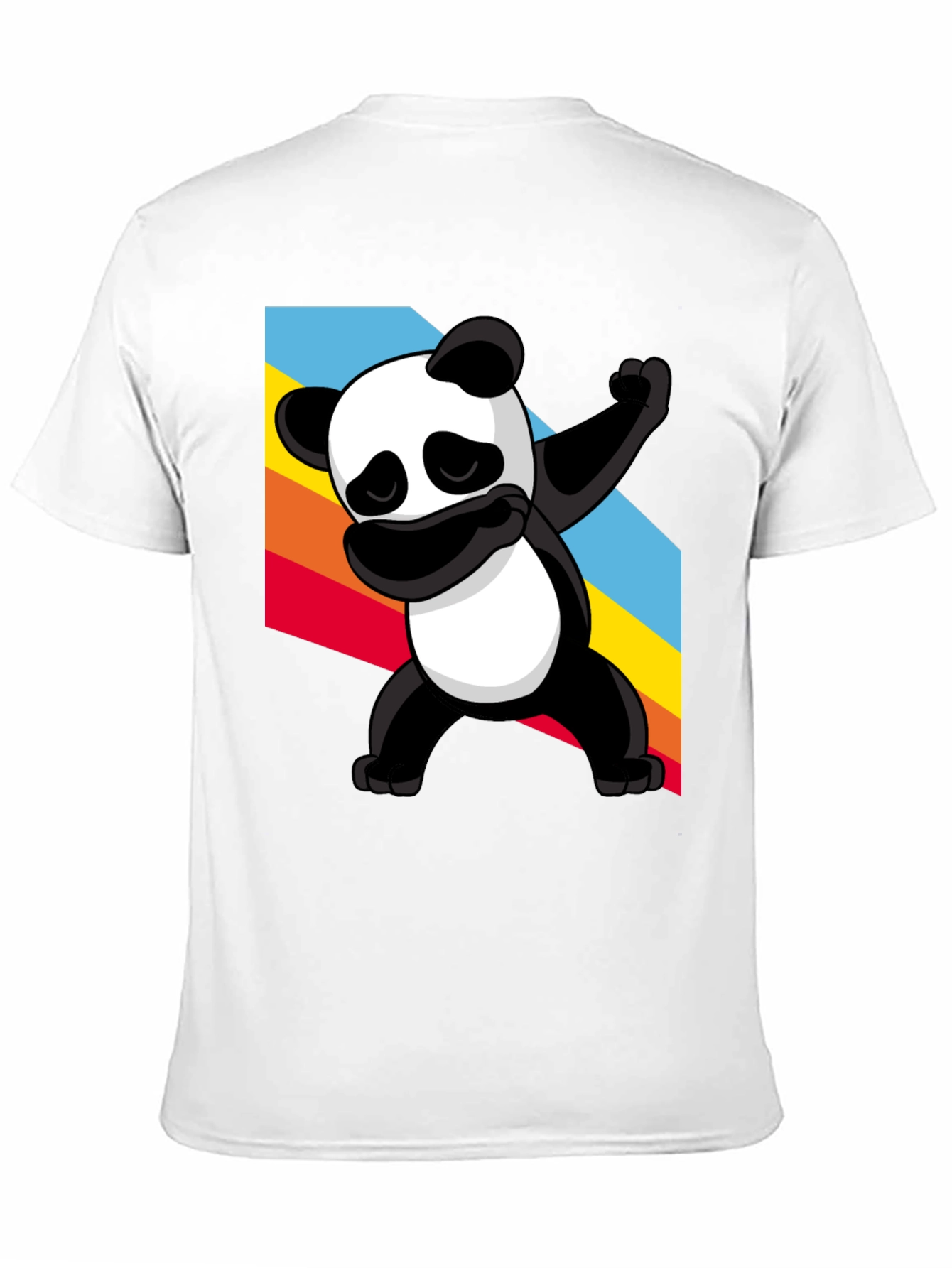 Dabbing Panda Graphic Tee - Stylish Black T-Shirt