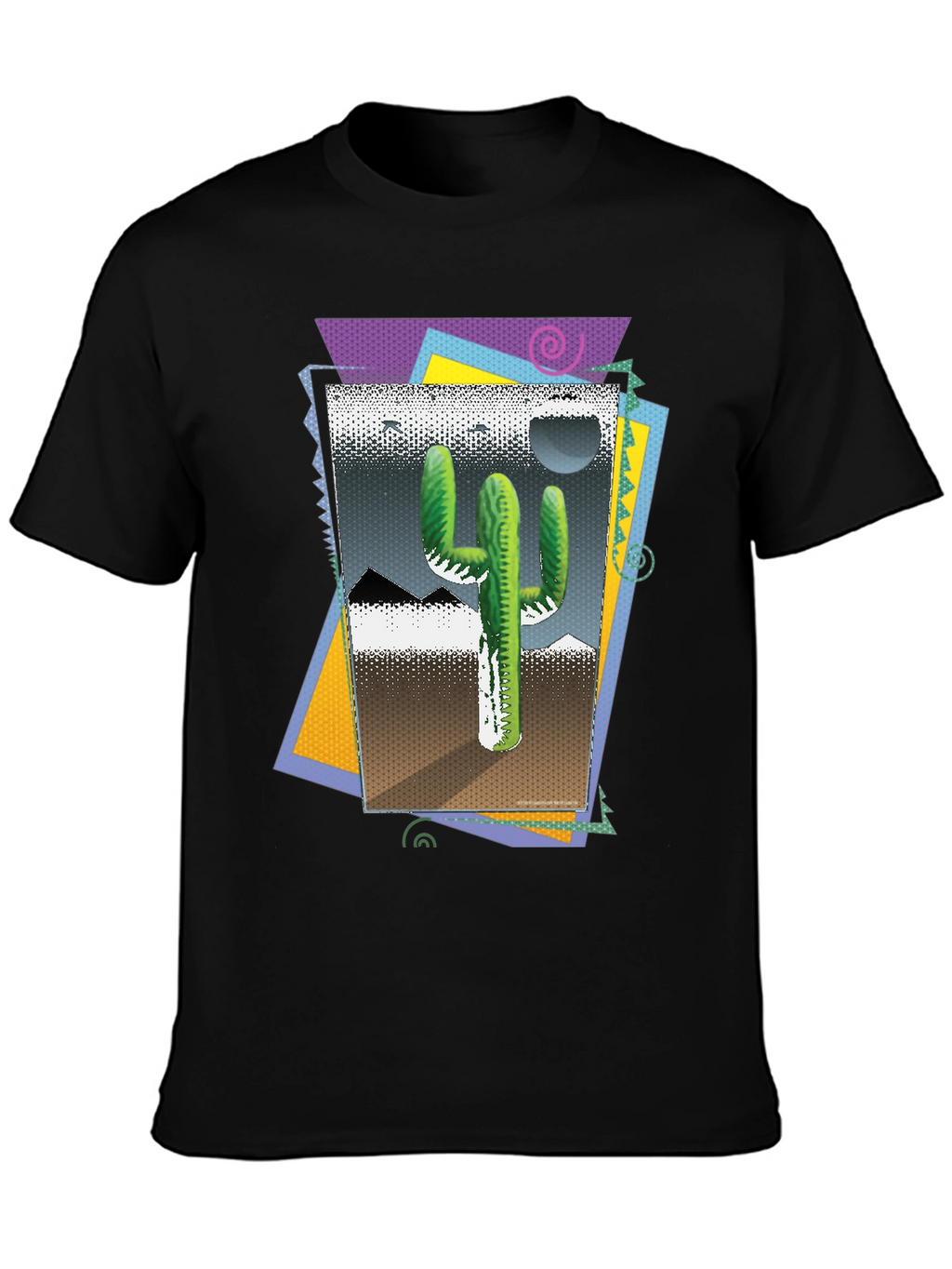 Cactus Desert T-Shirt - Retro Style Graphic Tee