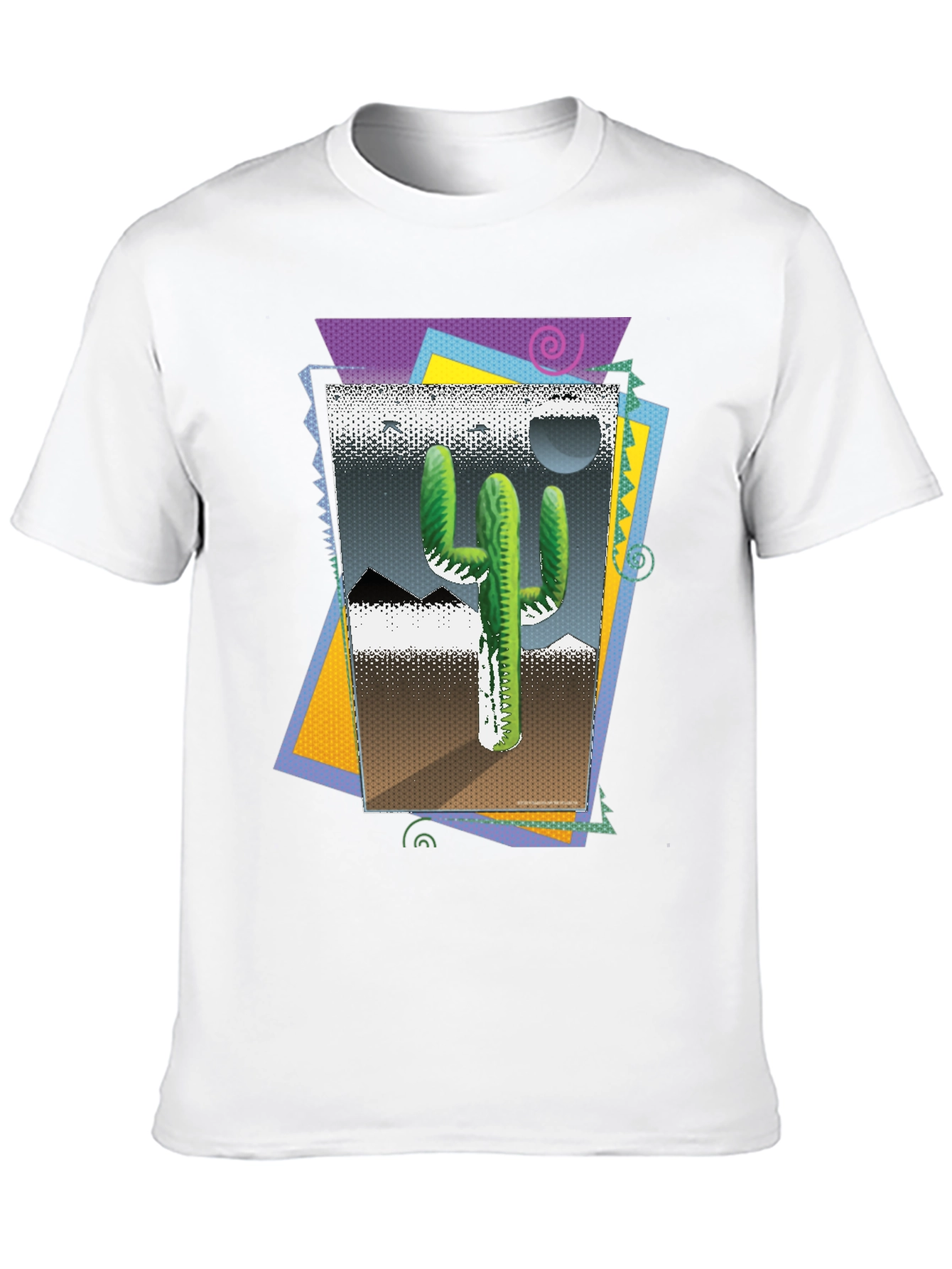Cactus Desert T-Shirt - Retro Style Graphic Tee