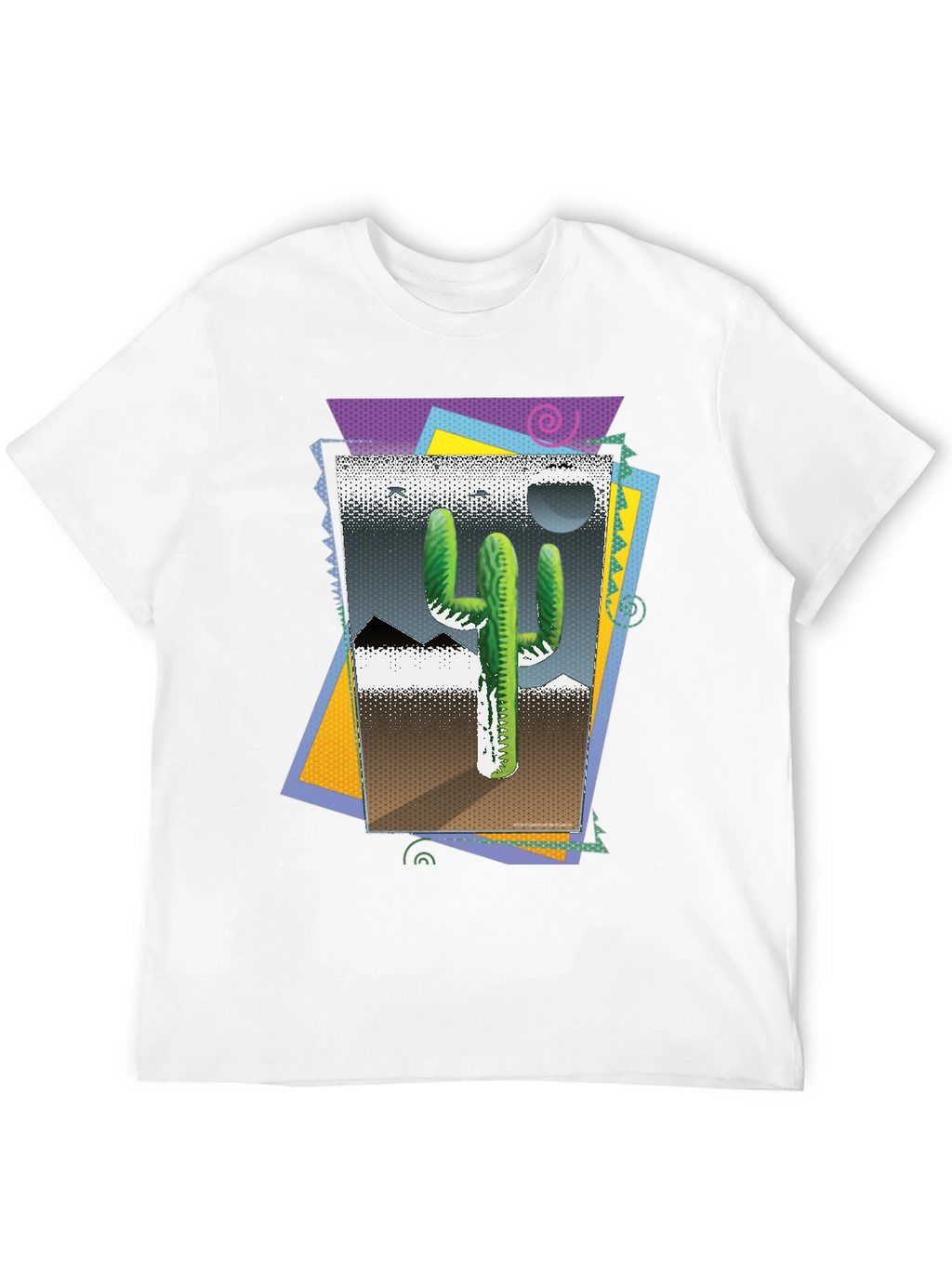Cactus Desert T-Shirt - Retro Style Graphic Tee