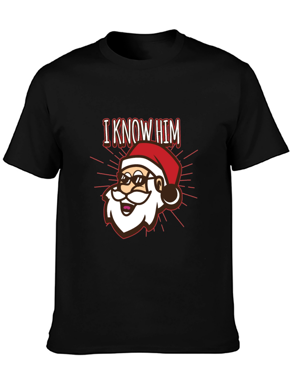 I Know Him Santa Graphic T-Shirt