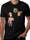 Beekeeper Graphic Tee - Novelty Cartoon Design