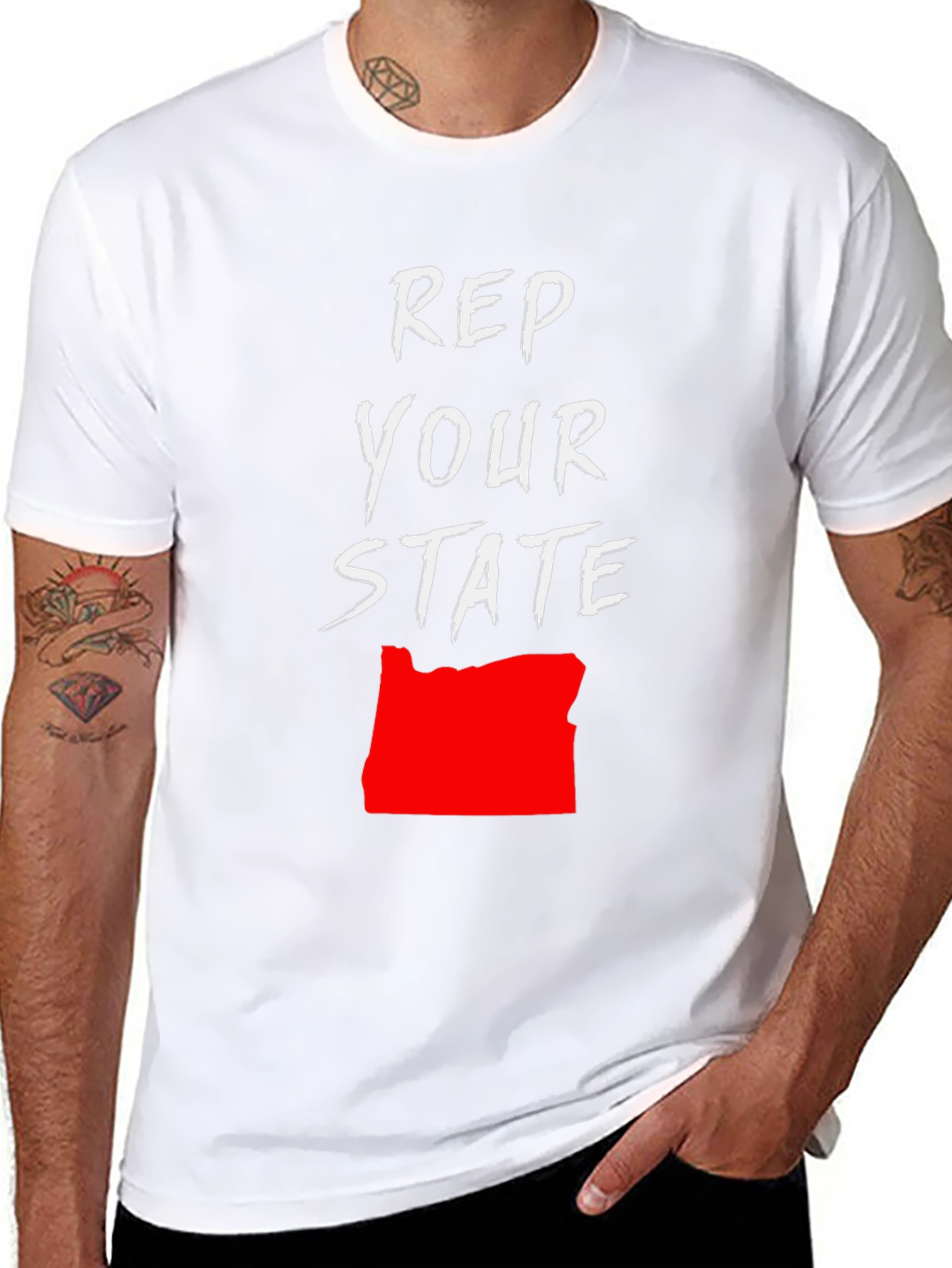 Rep Your State Graphic Tee - Oregon Pride!