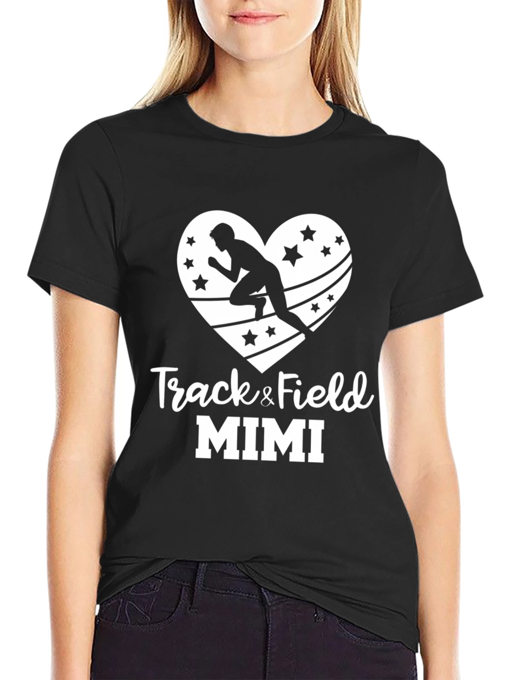 Track & Field Mimi T-Shirt Running Grandma Gift