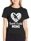 Track & Field Mimi T-Shirt Running Grandma Gift