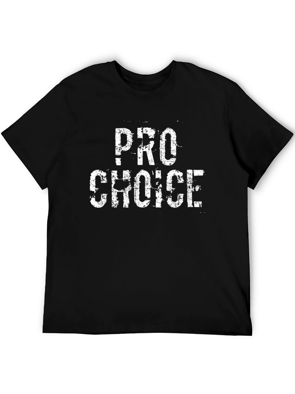 Pro-Choice T-Shirt - Black Cotton Tee
