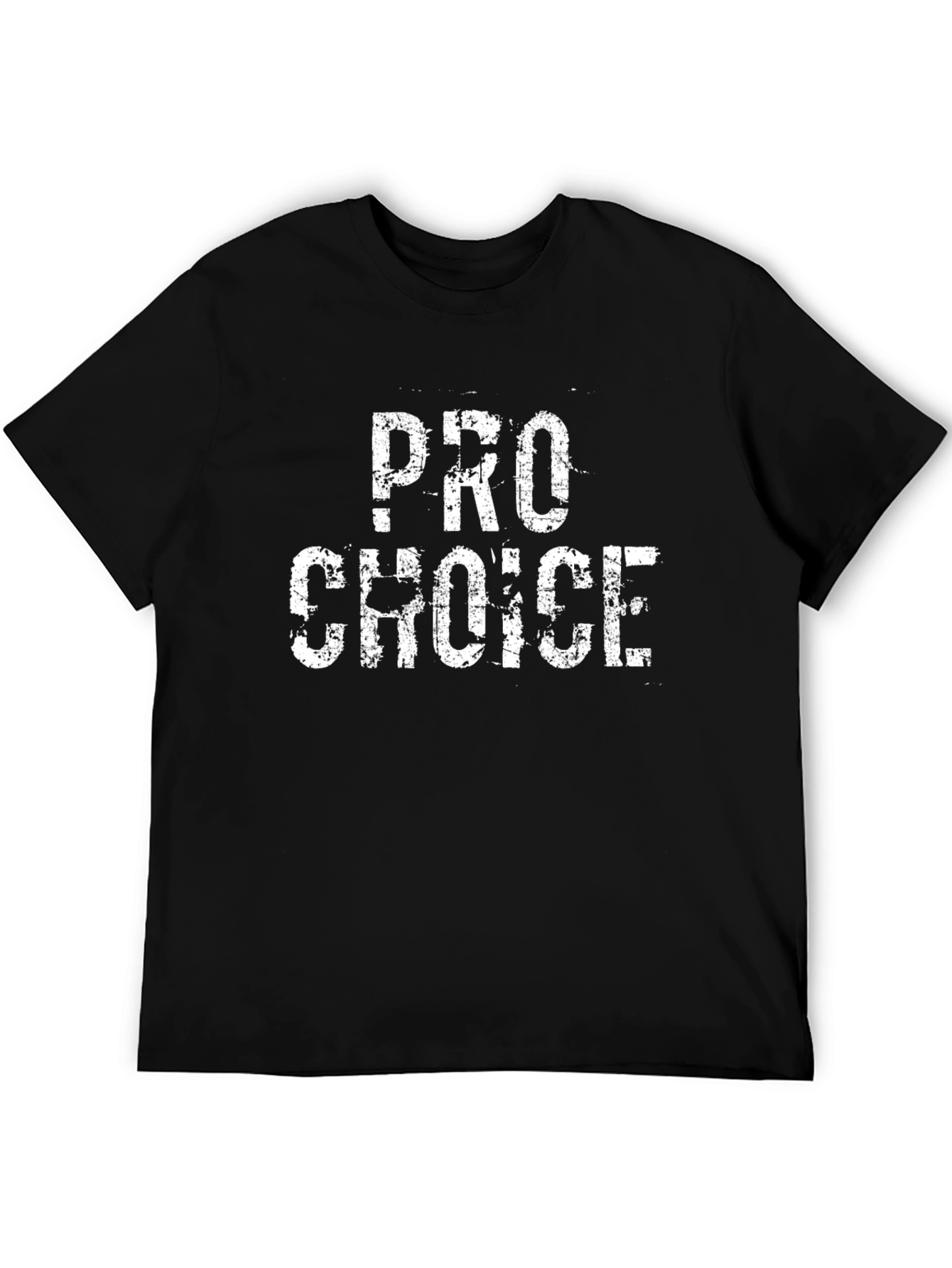 Pro-Choice T-Shirt - Black Cotton Tee