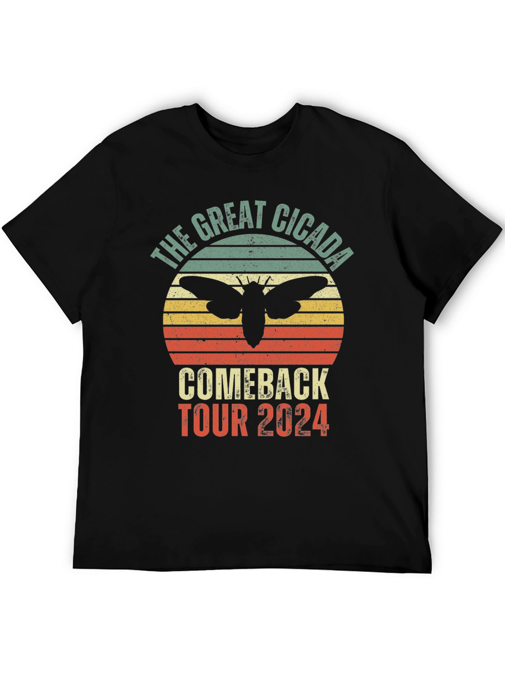 The Great Cicada Comeback Tour 2024 T-Shirt