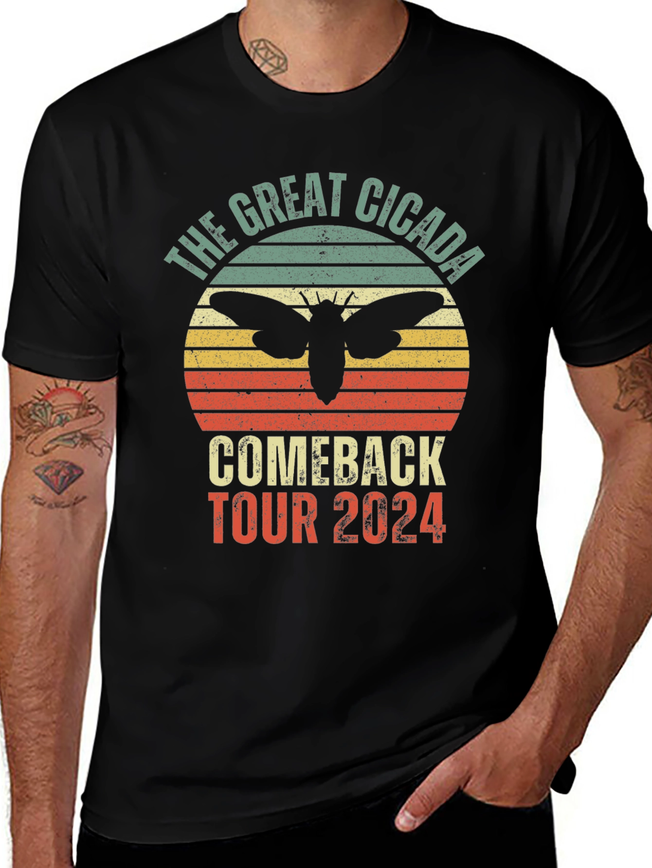 The Great Cicada Comeback Tour 2024 T-Shirt