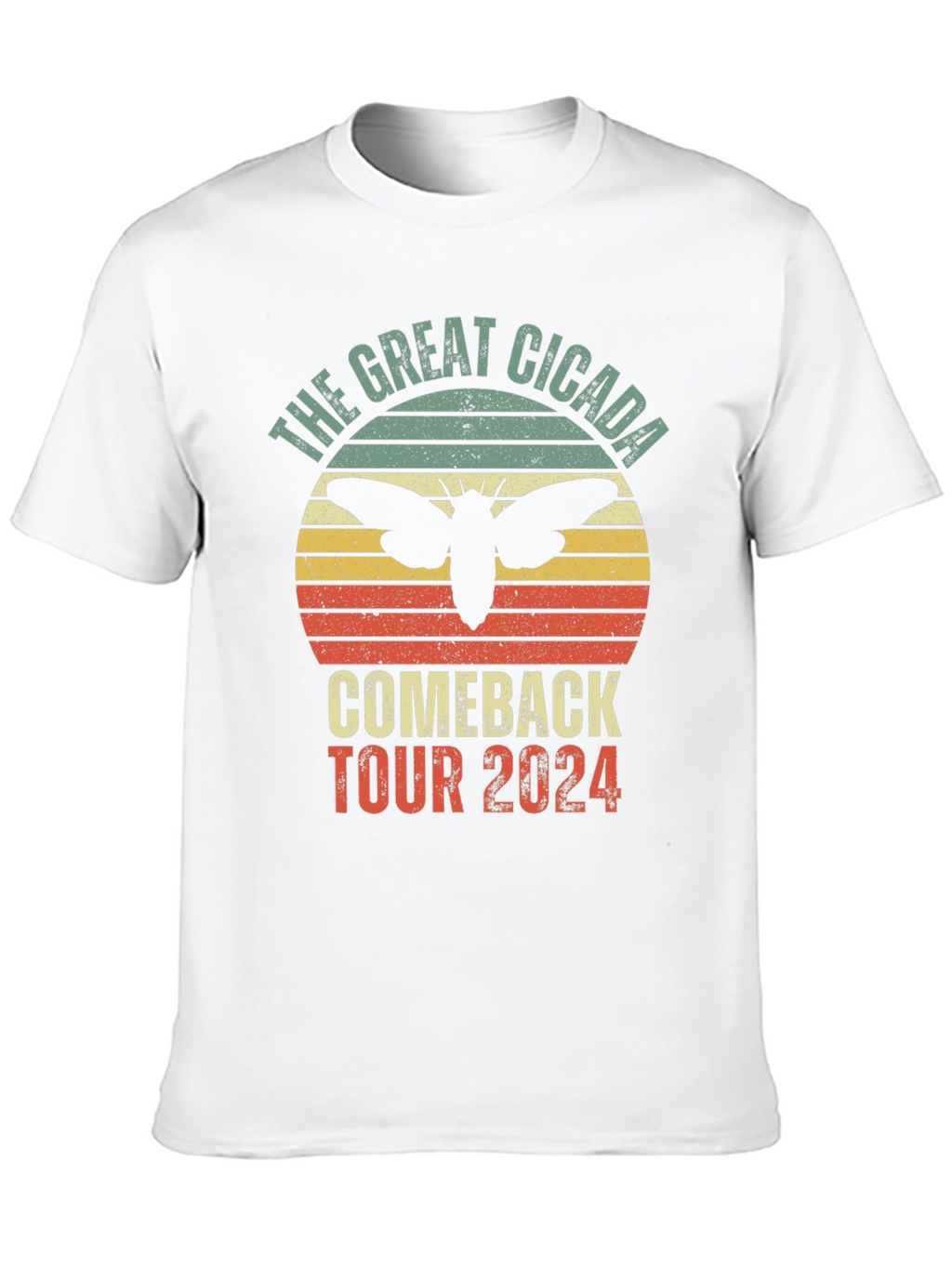 The Great Cicada Comeback Tour 2024 T-Shirt
