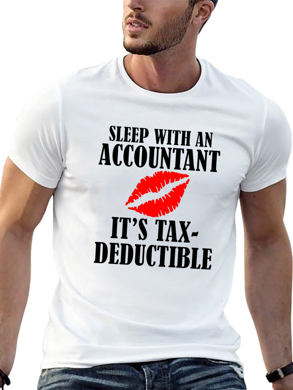 Accountant Tax Deductible Novelty Graphic Tee