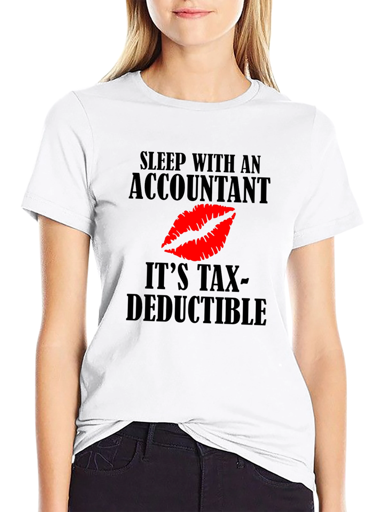 Accountant Tax Deductible Novelty Graphic Tee