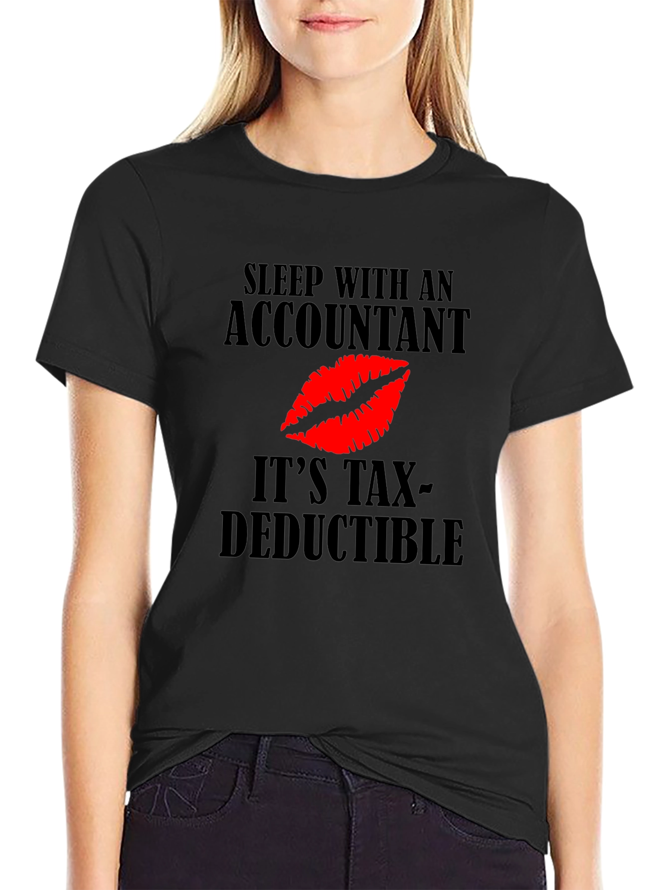 Accountant Tax Deductible Novelty Graphic Tee
