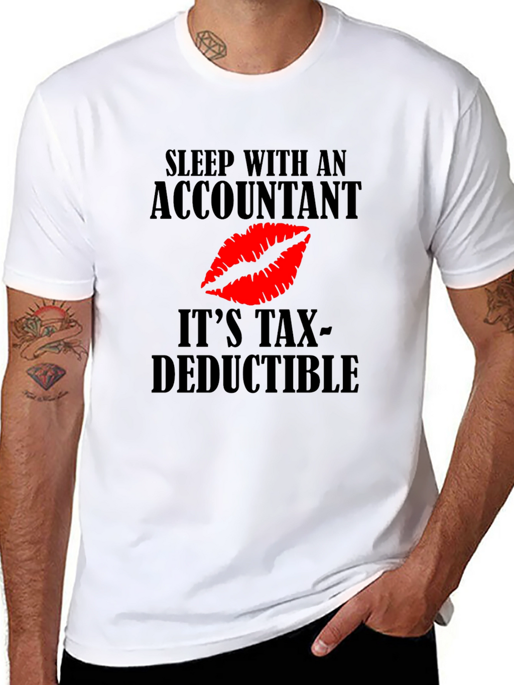 Accountant Tax Deductible Novelty Graphic Tee