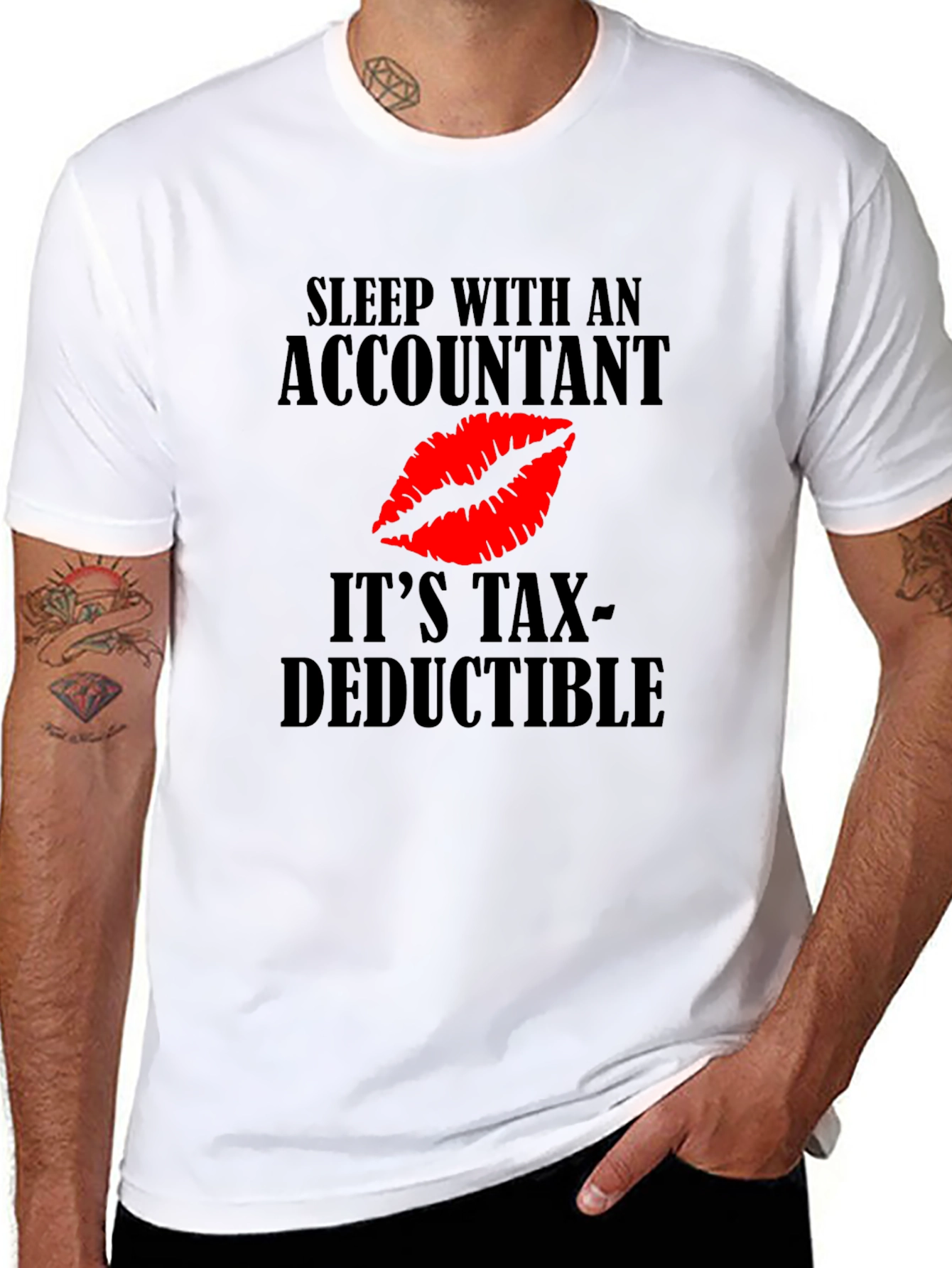 Accountant Tax Deductible Novelty Graphic Tee