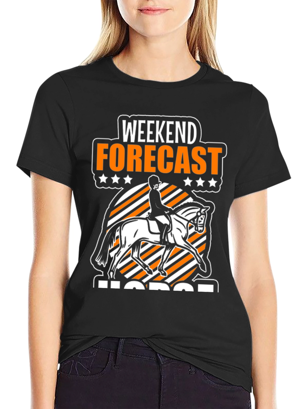 Weekend Forecast Horse T-Shirt
