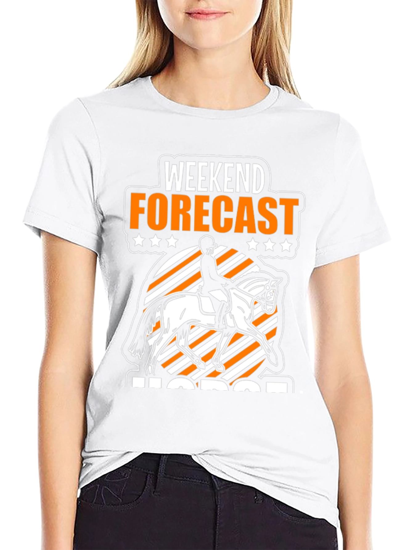 Weekend Forecast Horse T-Shirt