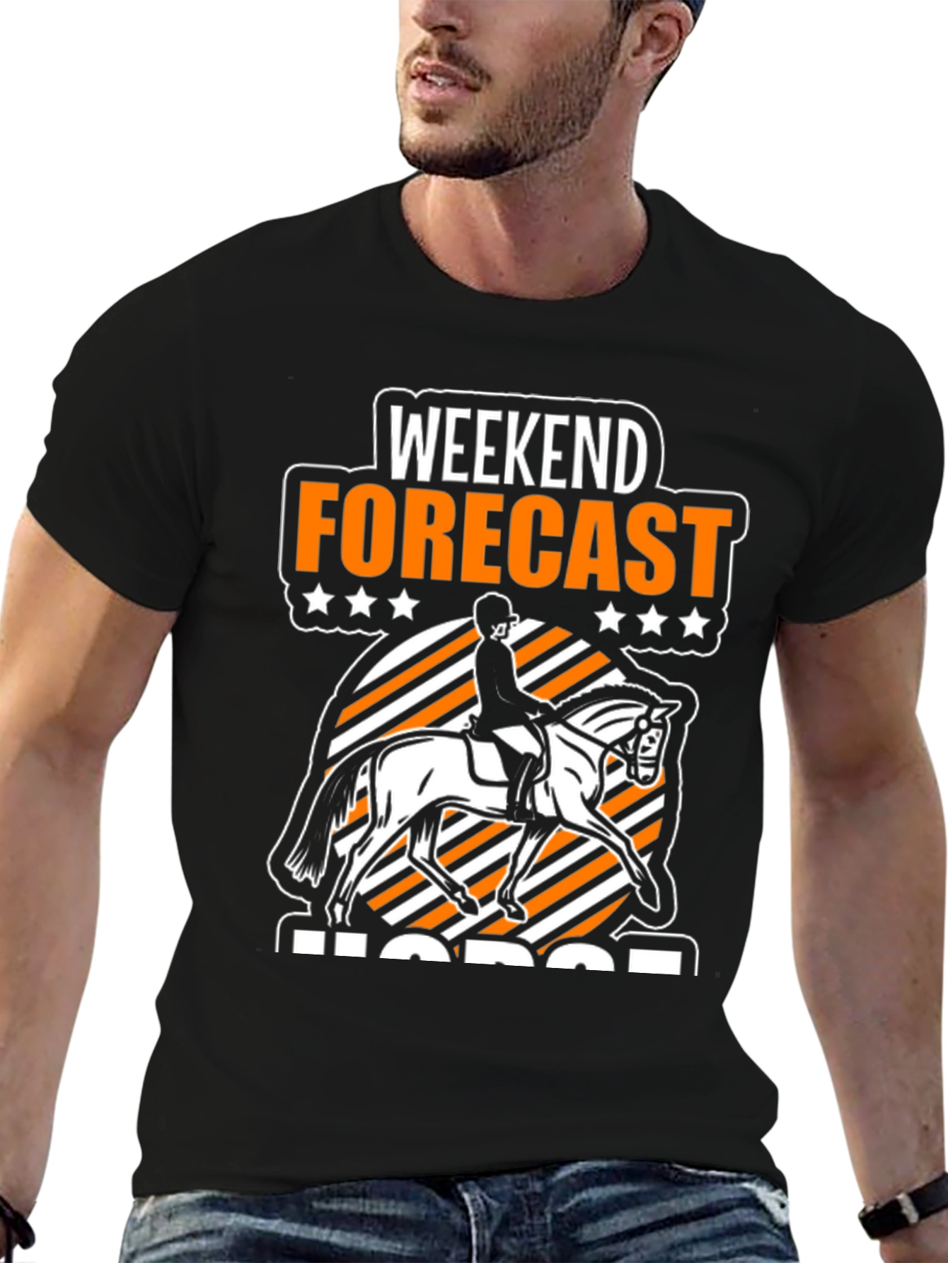 Weekend Forecast Horse T-Shirt