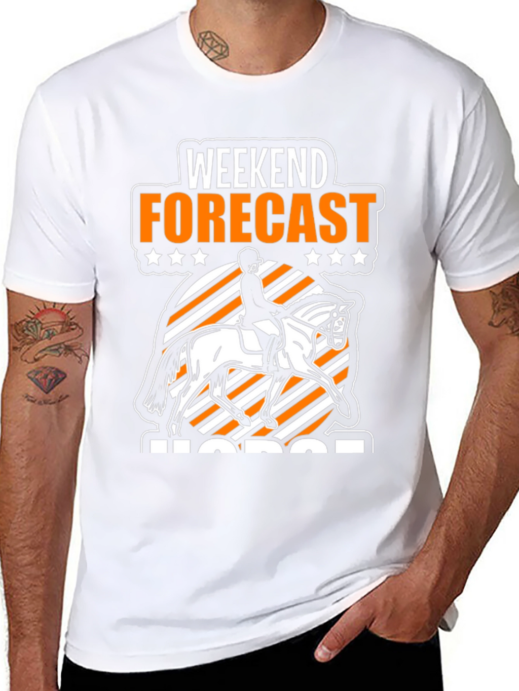 Weekend Forecast Horse T-Shirt