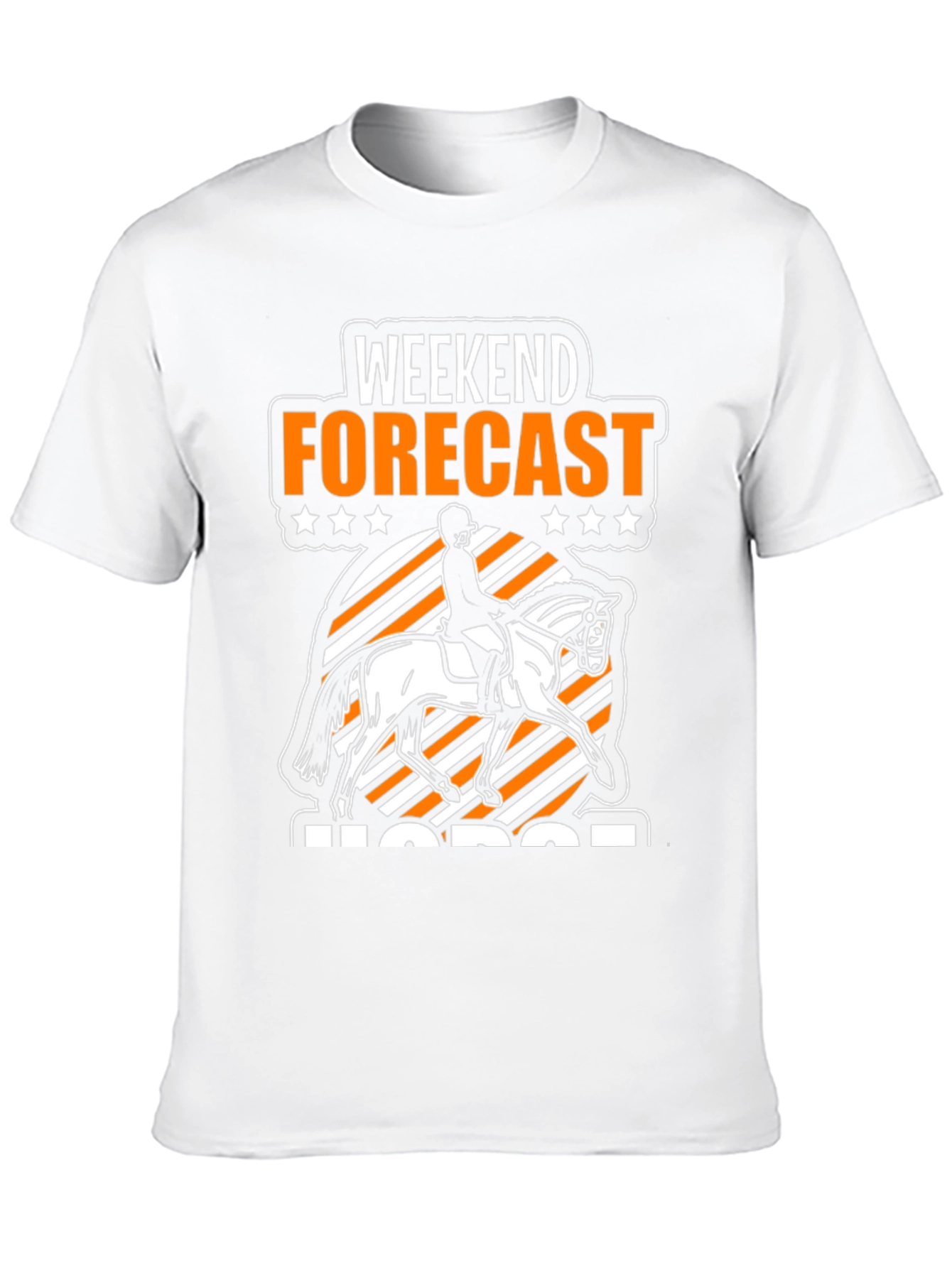 Weekend Forecast Horse T-Shirt
