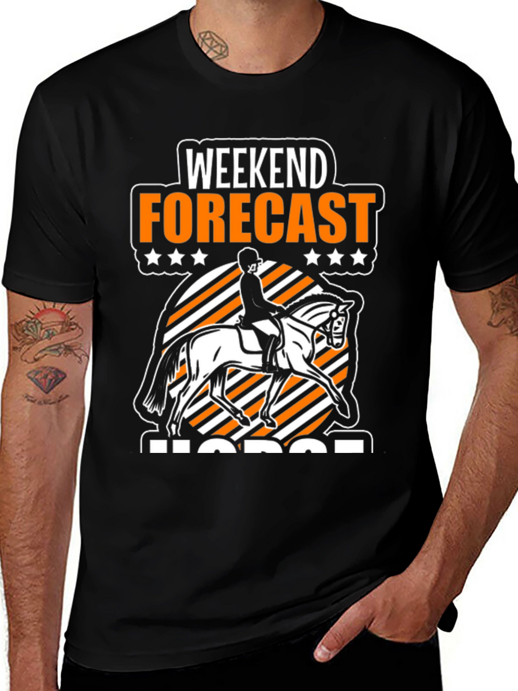 Weekend Forecast Horse T-Shirt