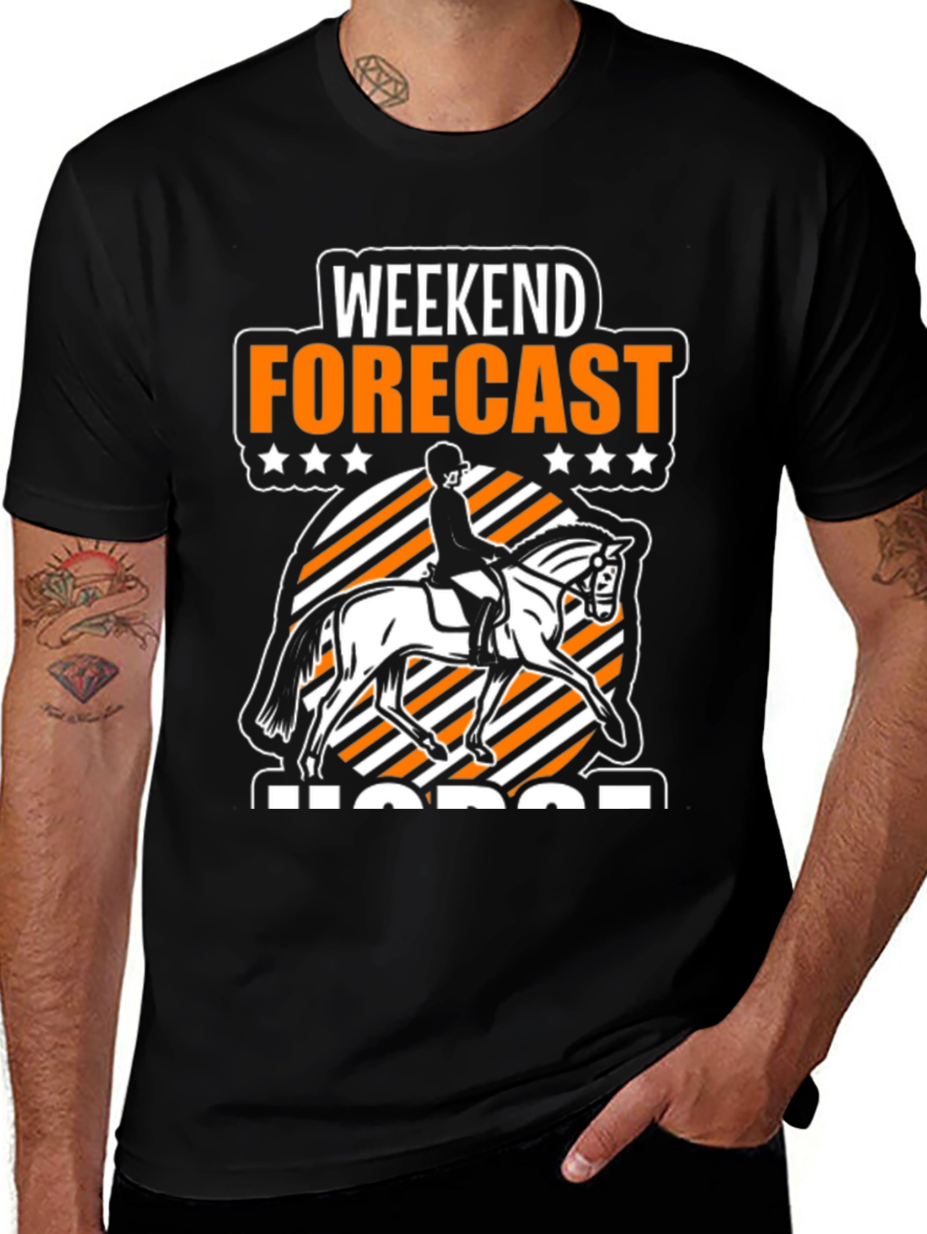 Weekend Forecast Horse T-Shirt