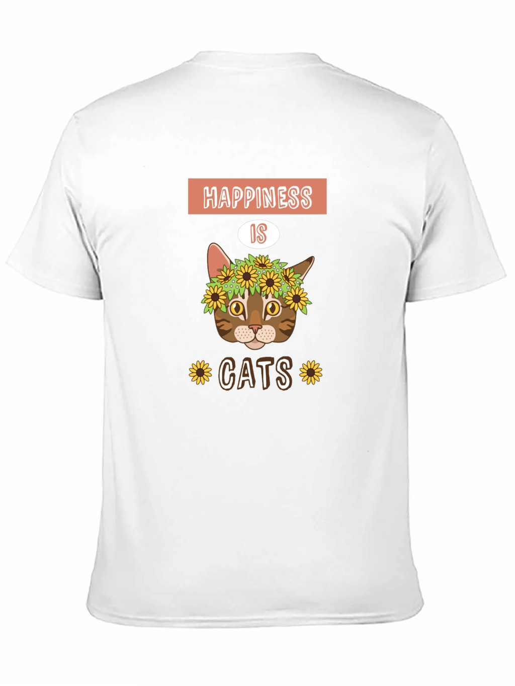 Happiness is Cats Graphic T-Shirt