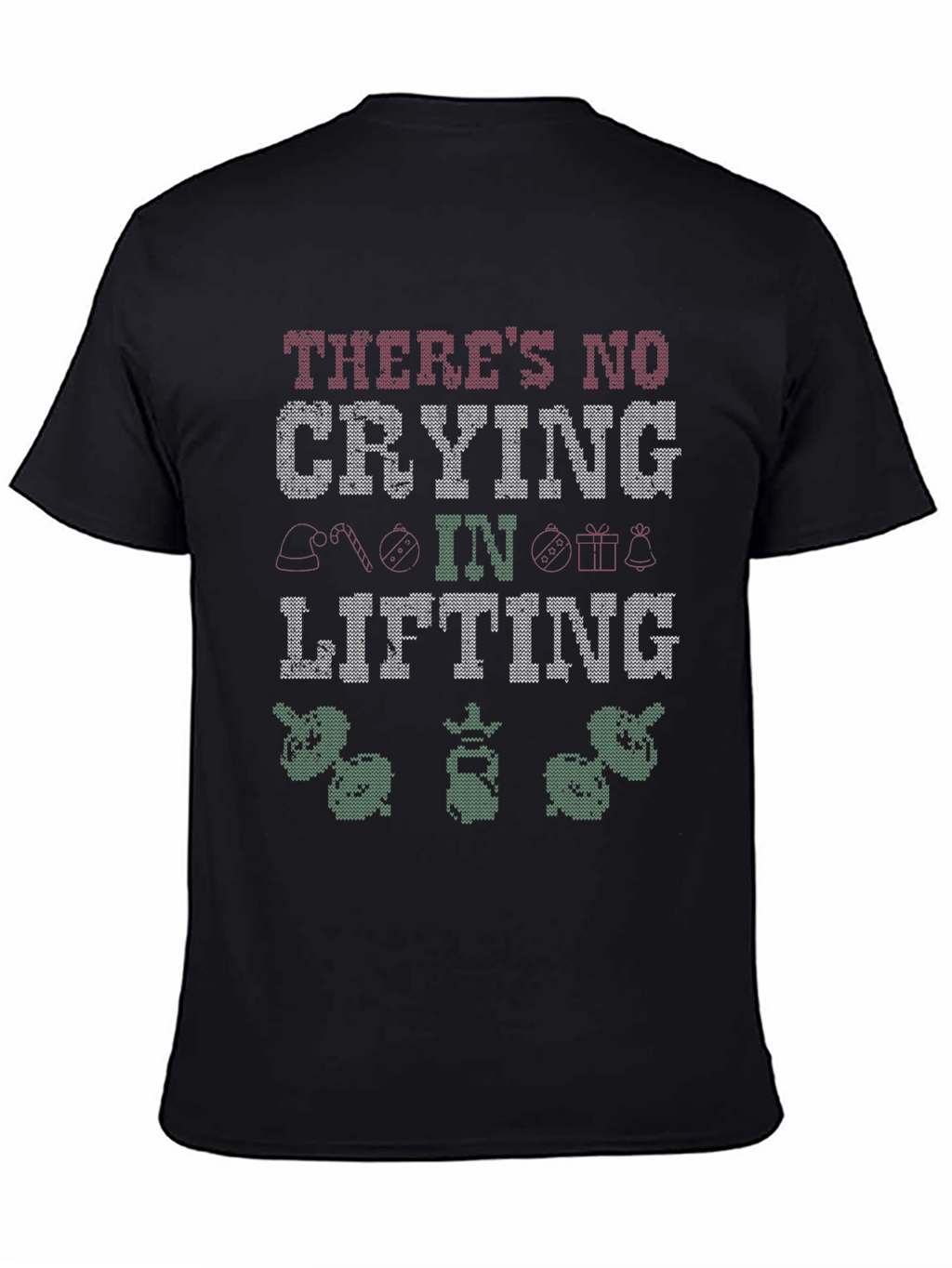 Funny Christmas Gym Workout T-Shirt