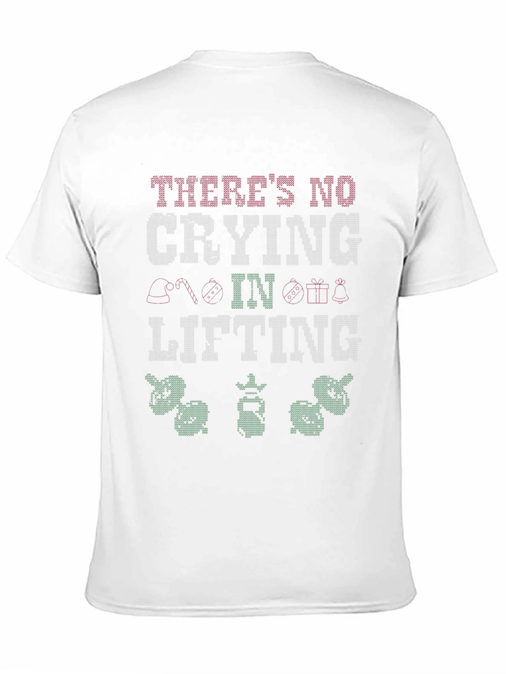 Funny Christmas Gym Workout T-Shirt