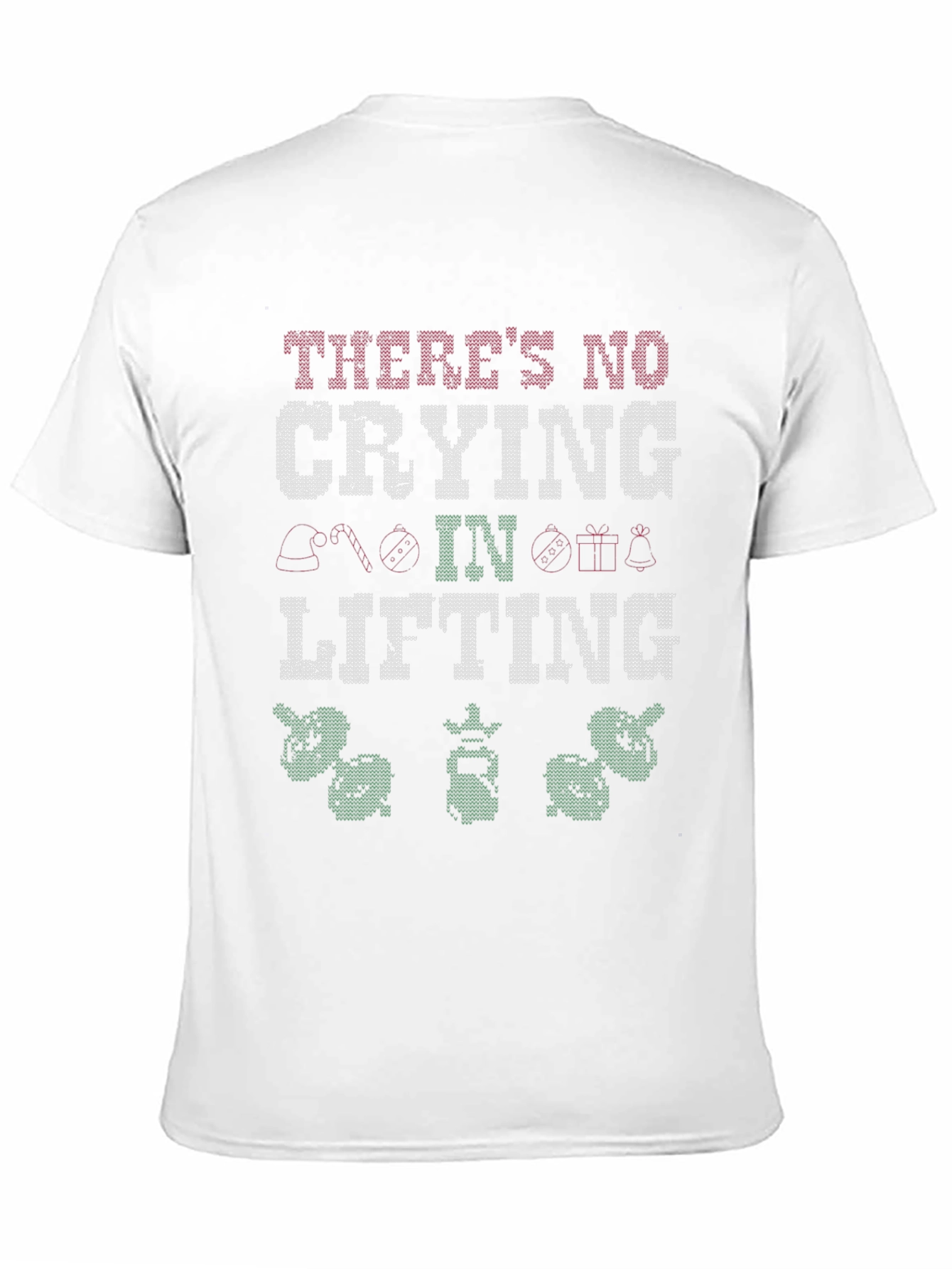 Funny Christmas Gym Workout T-Shirt