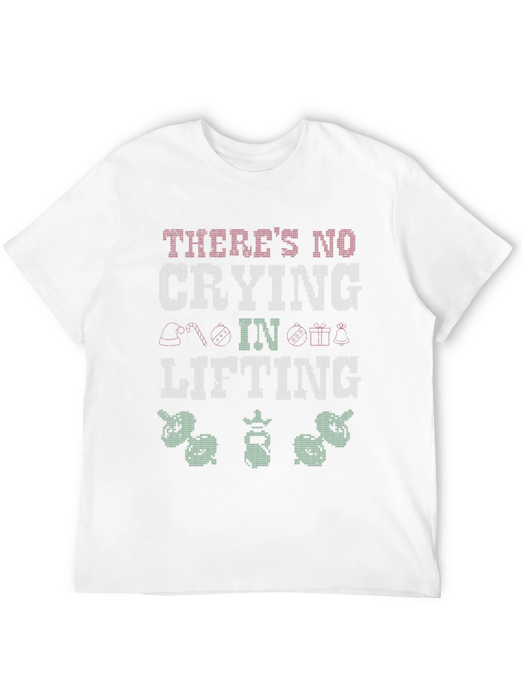 Funny Christmas Gym Workout T-Shirt