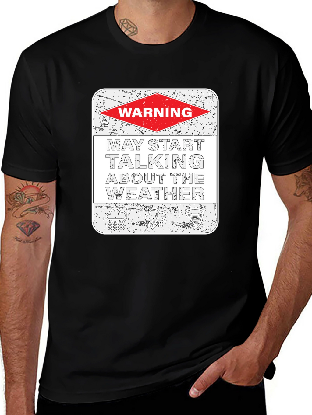 Warning May Talk About The Weather T-Shirt