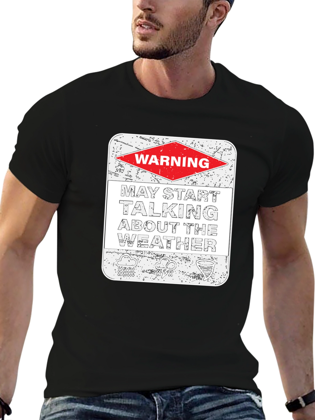 Warning May Talk About The Weather T-Shirt