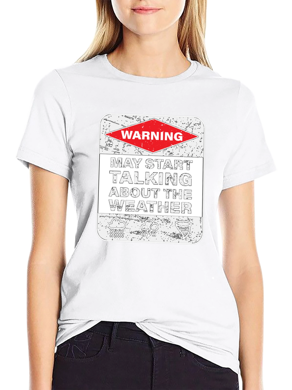Warning May Talk About The Weather T-Shirt