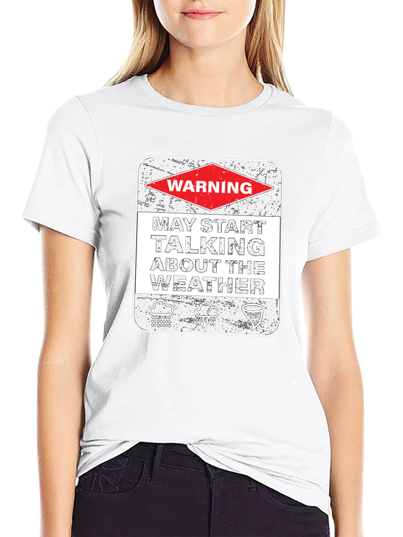 Warning May Talk About The Weather T-Shirt