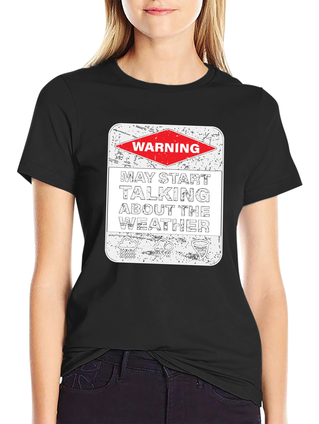 Warning May Talk About The Weather T-Shirt