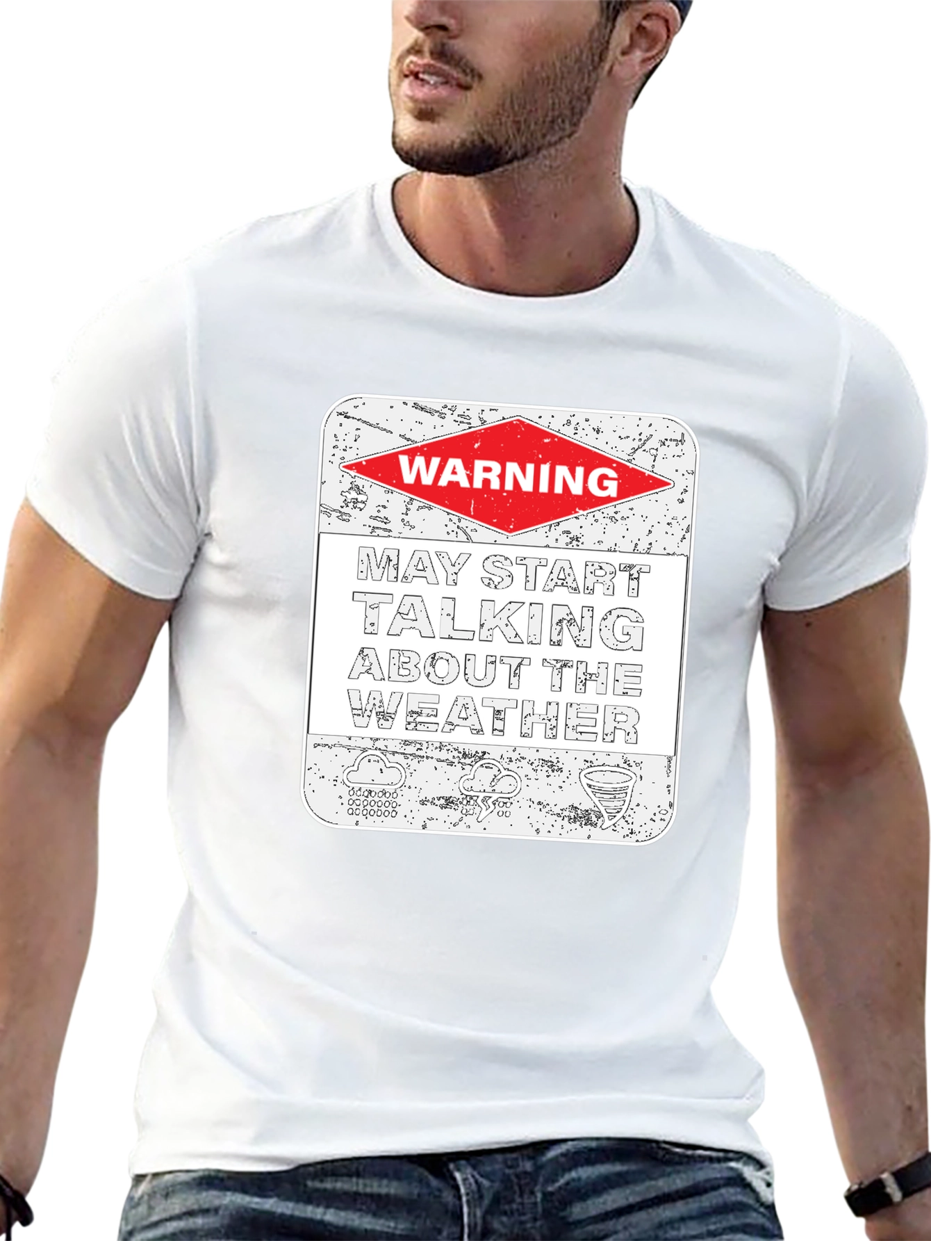 Warning May Talk About The Weather T-Shirt
