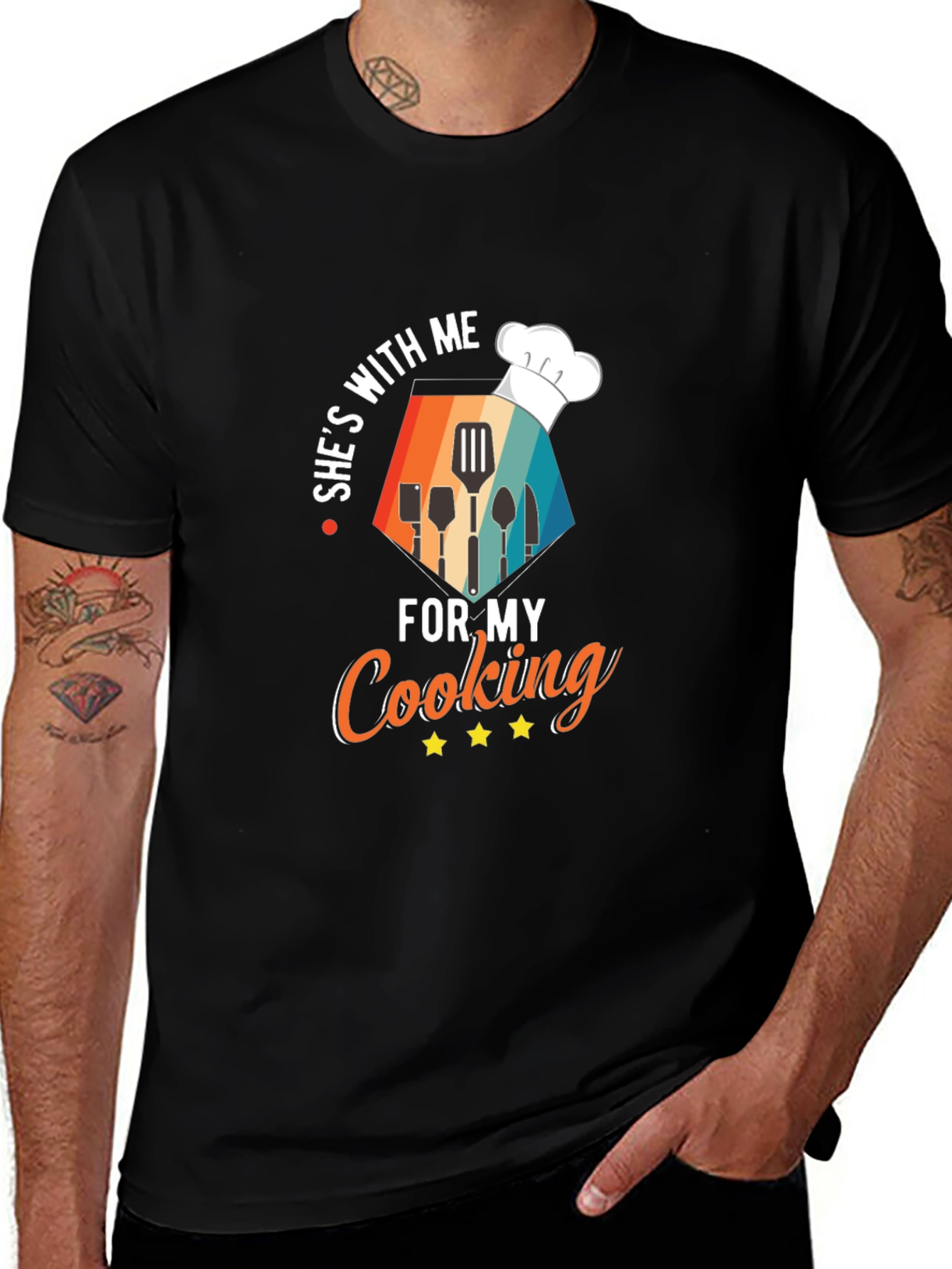 Shes With Me For My Cooking T-Shirt