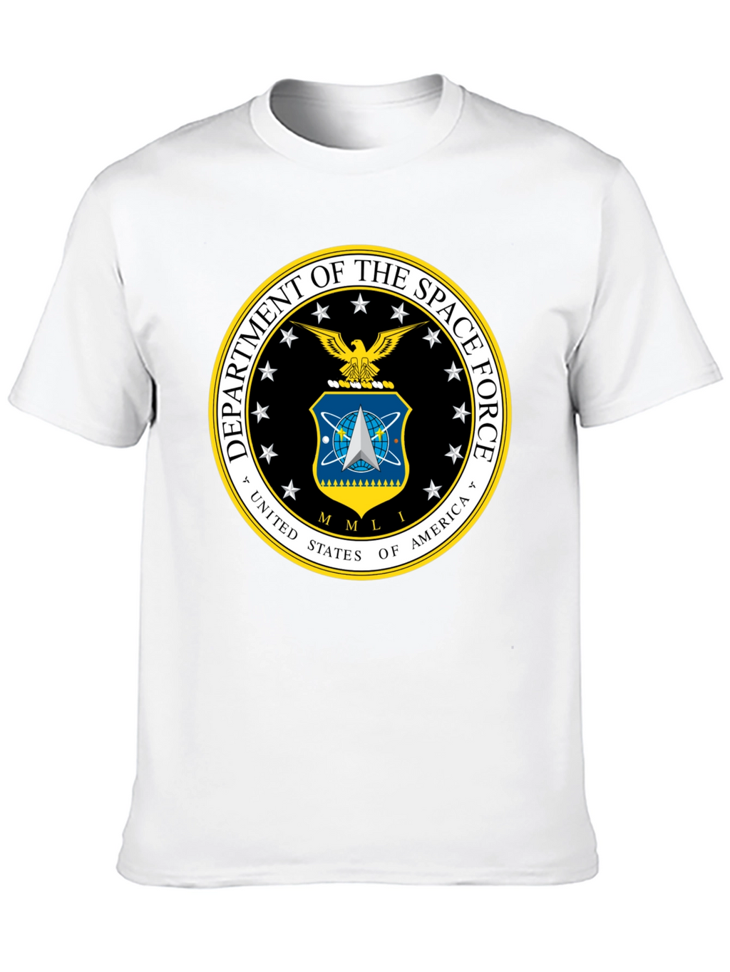 Space Force Logo T-Shirt - Black