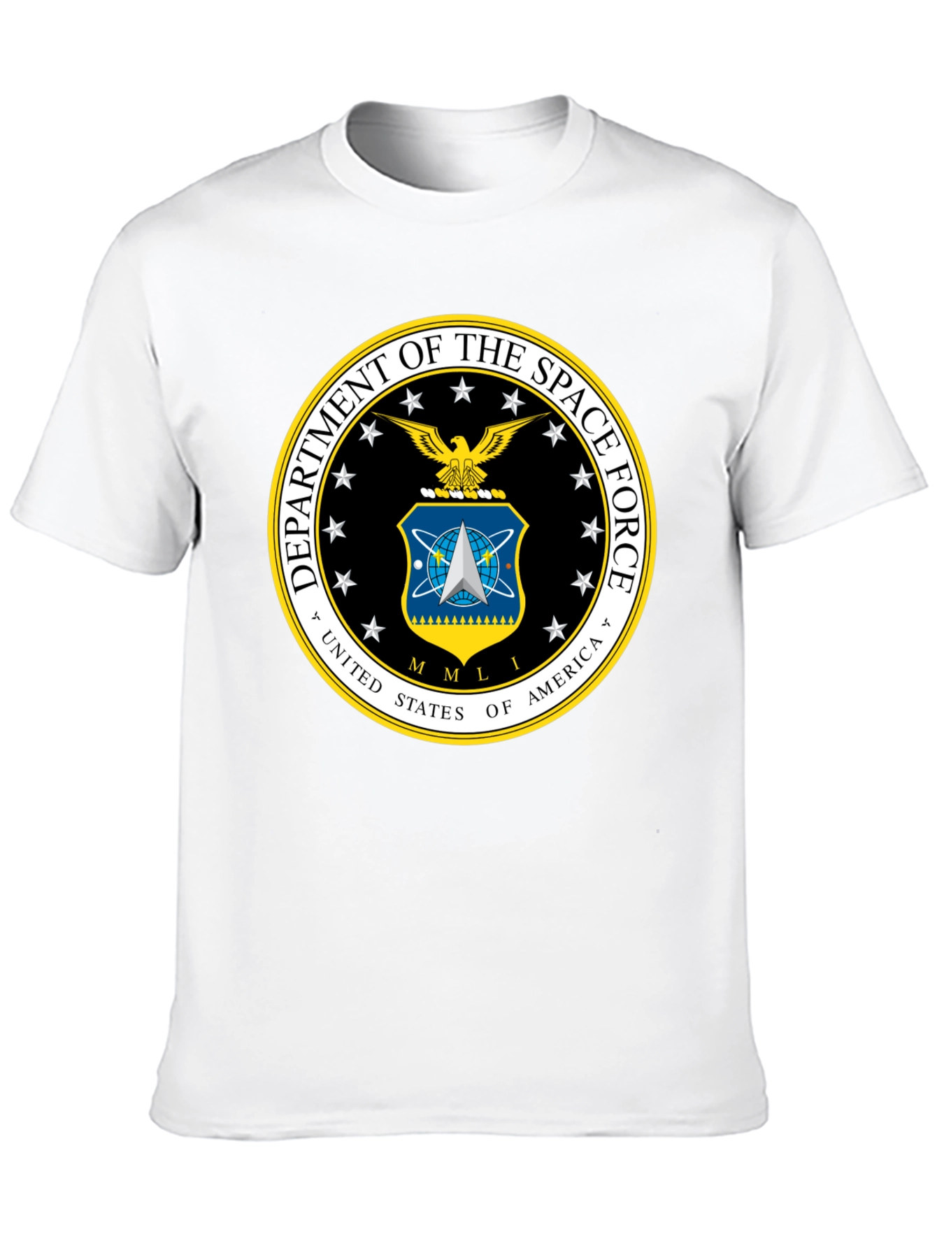 Space Force Logo T-Shirt - Black