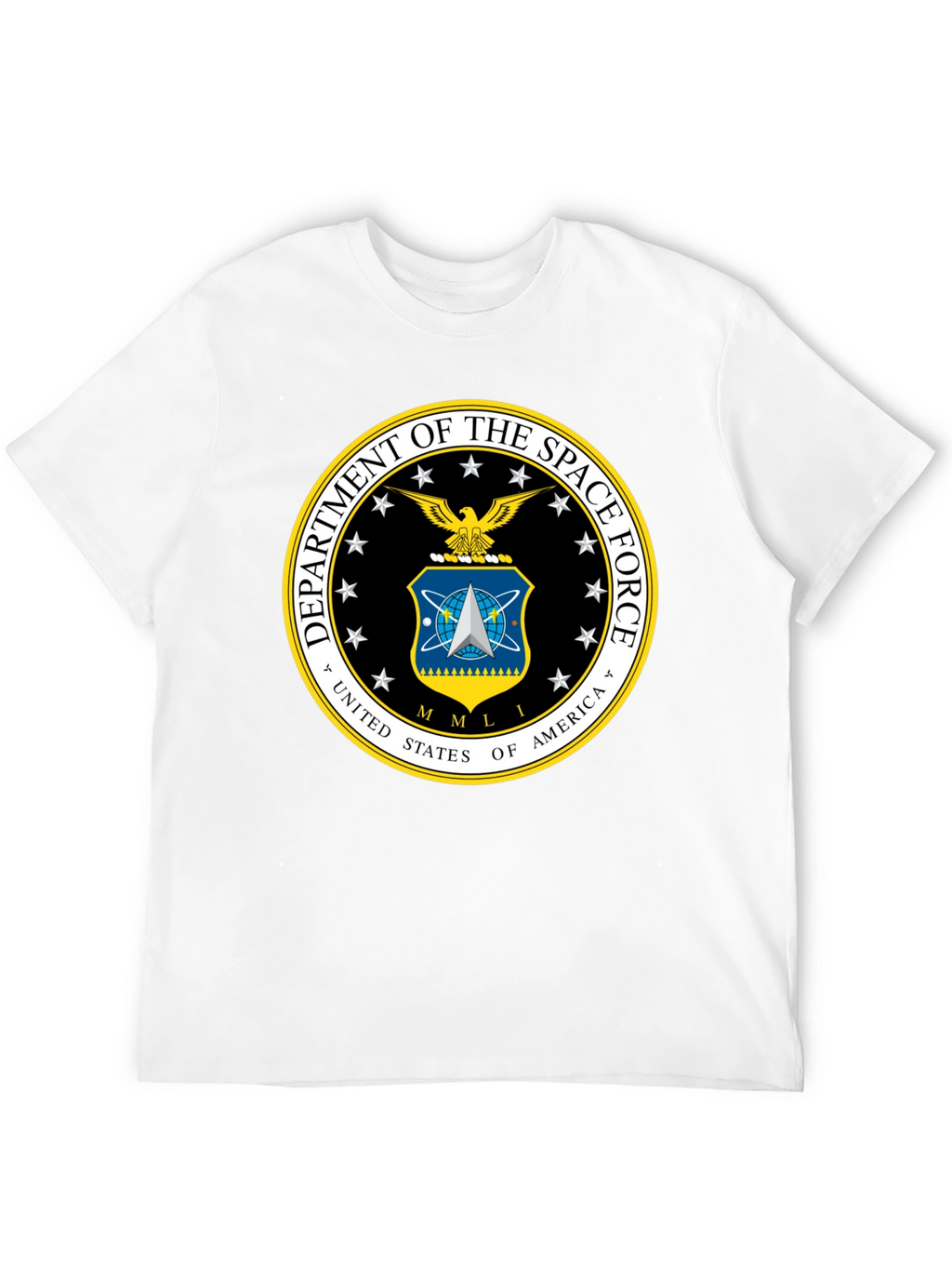 Space Force Logo T-Shirt - Black