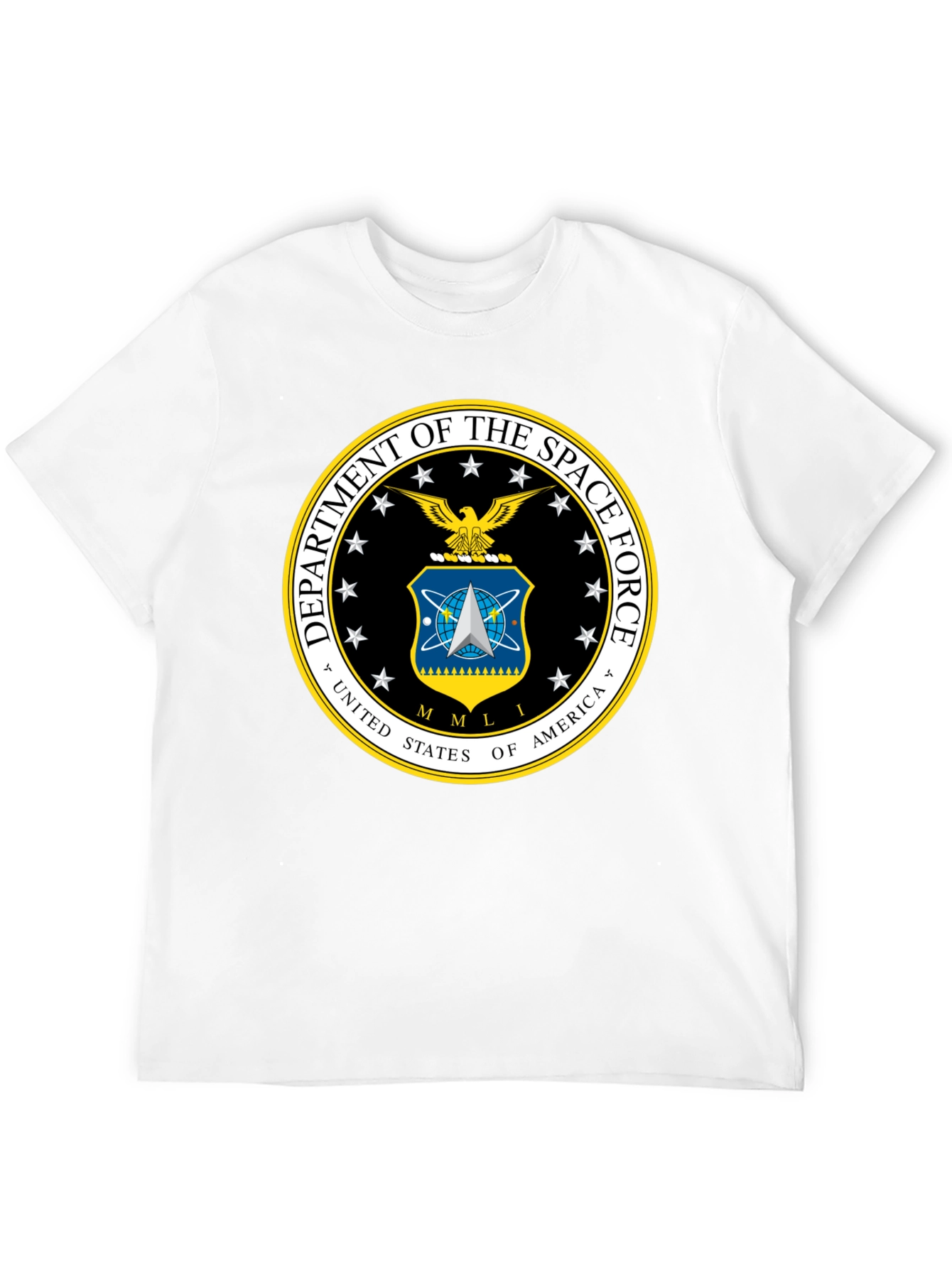 Space Force Logo T-Shirt - Black